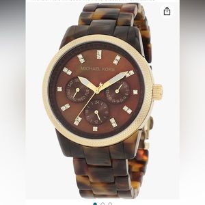 Michael Kors leopard watch